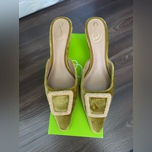 Sam Edelman Velvet Kitten Heels